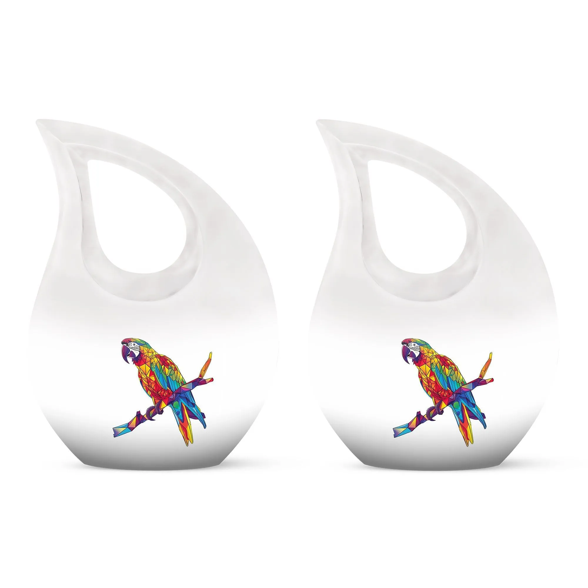 Cherished Macaw Parrot Memorial Urn burial cremation urn