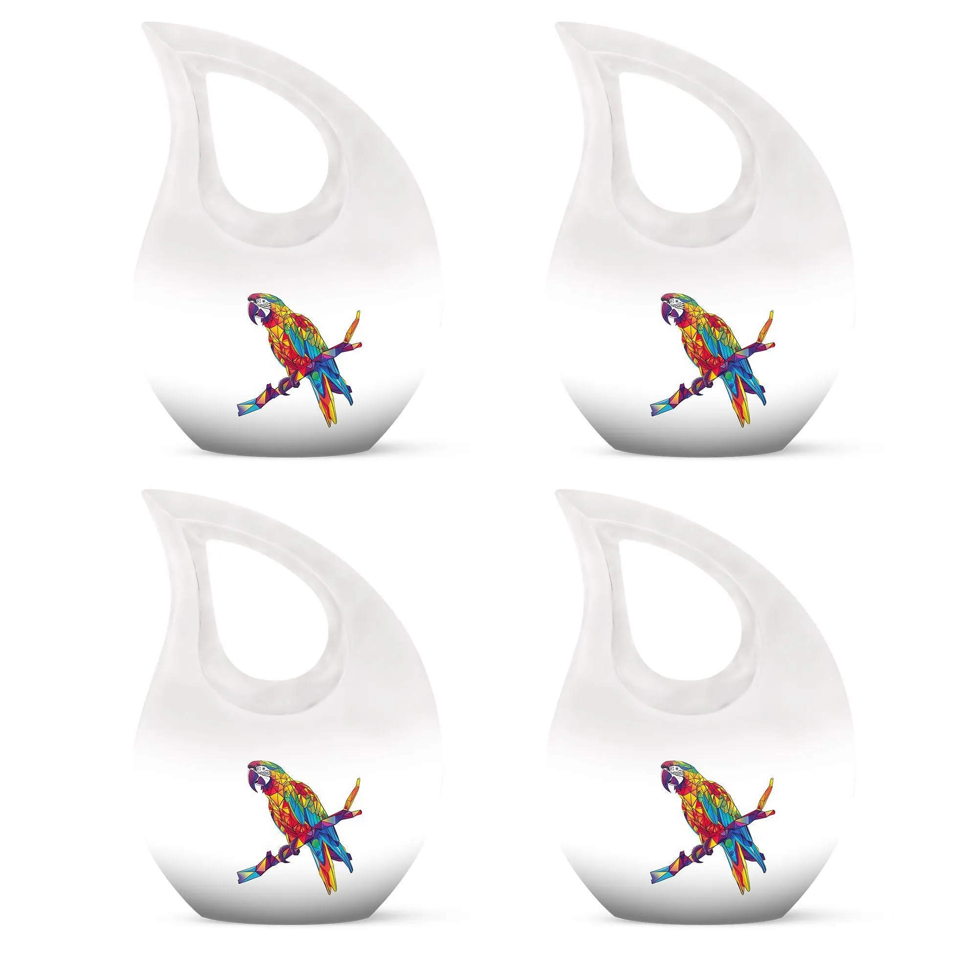 Cherished Macaw Parrot Memorial Urn burial cremation urn