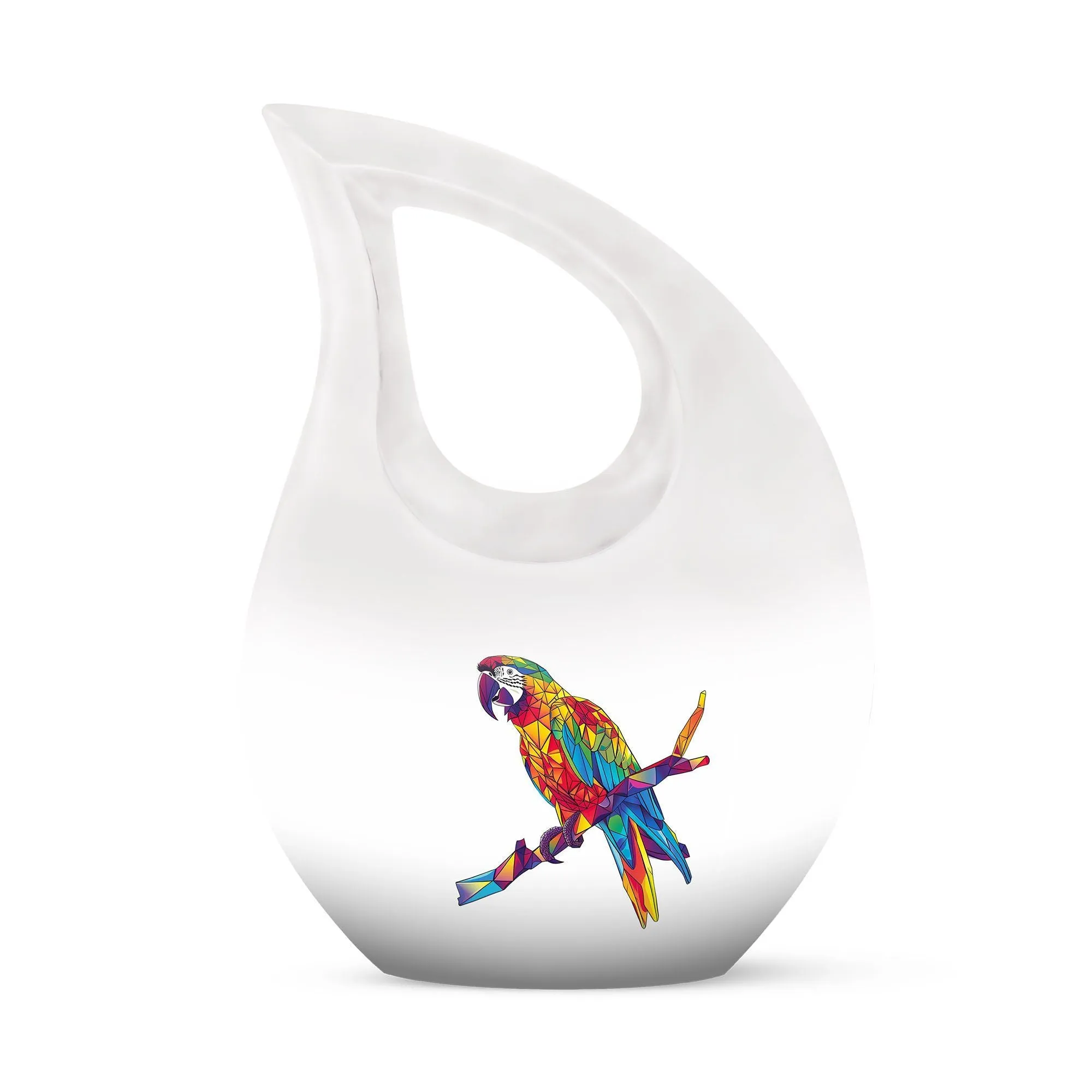 Cherished Macaw Parrot Memorial Urn burial cremation urn
