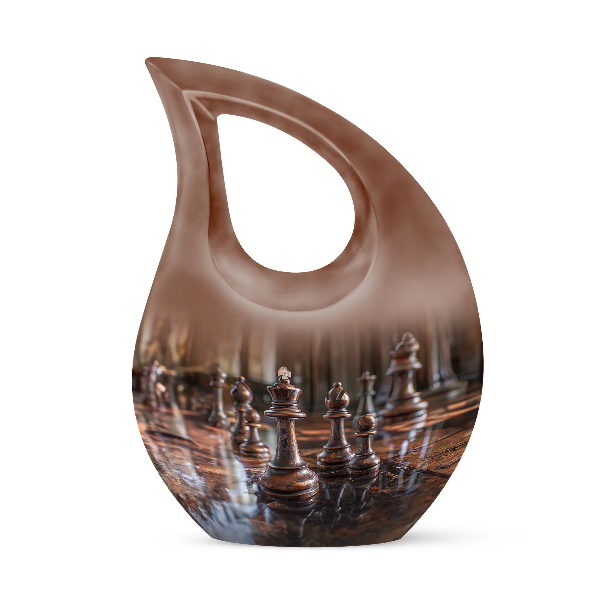 Chess Tribute Unique Dad Remembrance Chess Urn