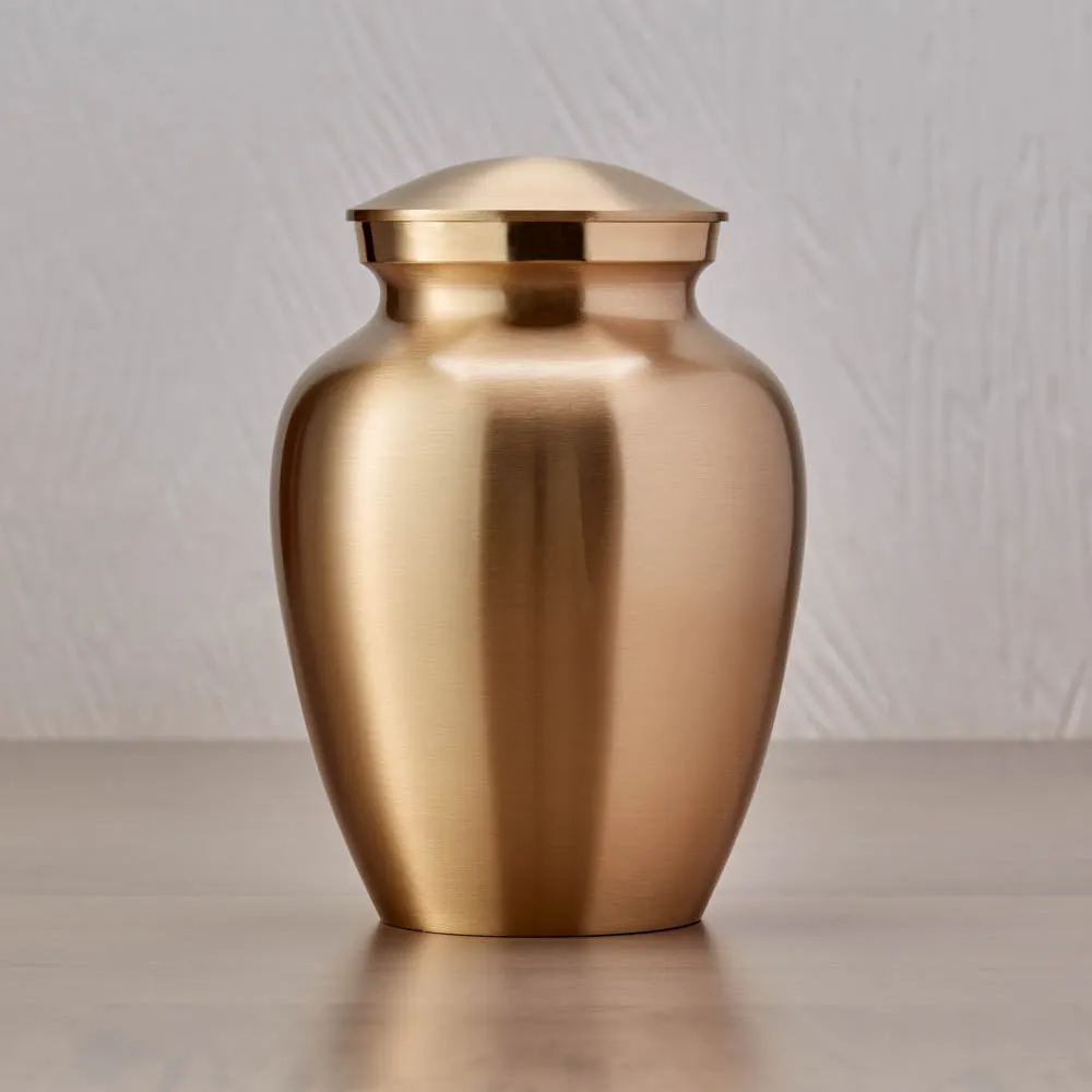 Classic Bronze Cremation Pet Urn in Extra Small