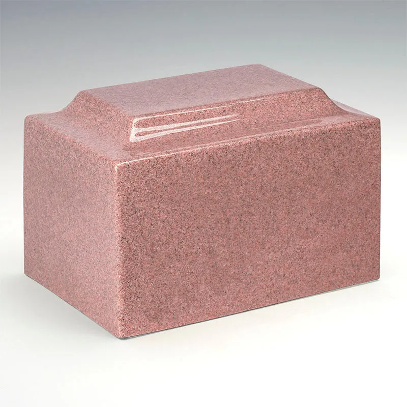 Classic Cultured Granite Urn in Champagne