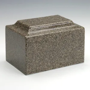 Classic Cultured Granite Urn in Kodiak Brown
