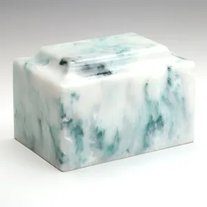 Classic Cultured Onyx Urn in Teal