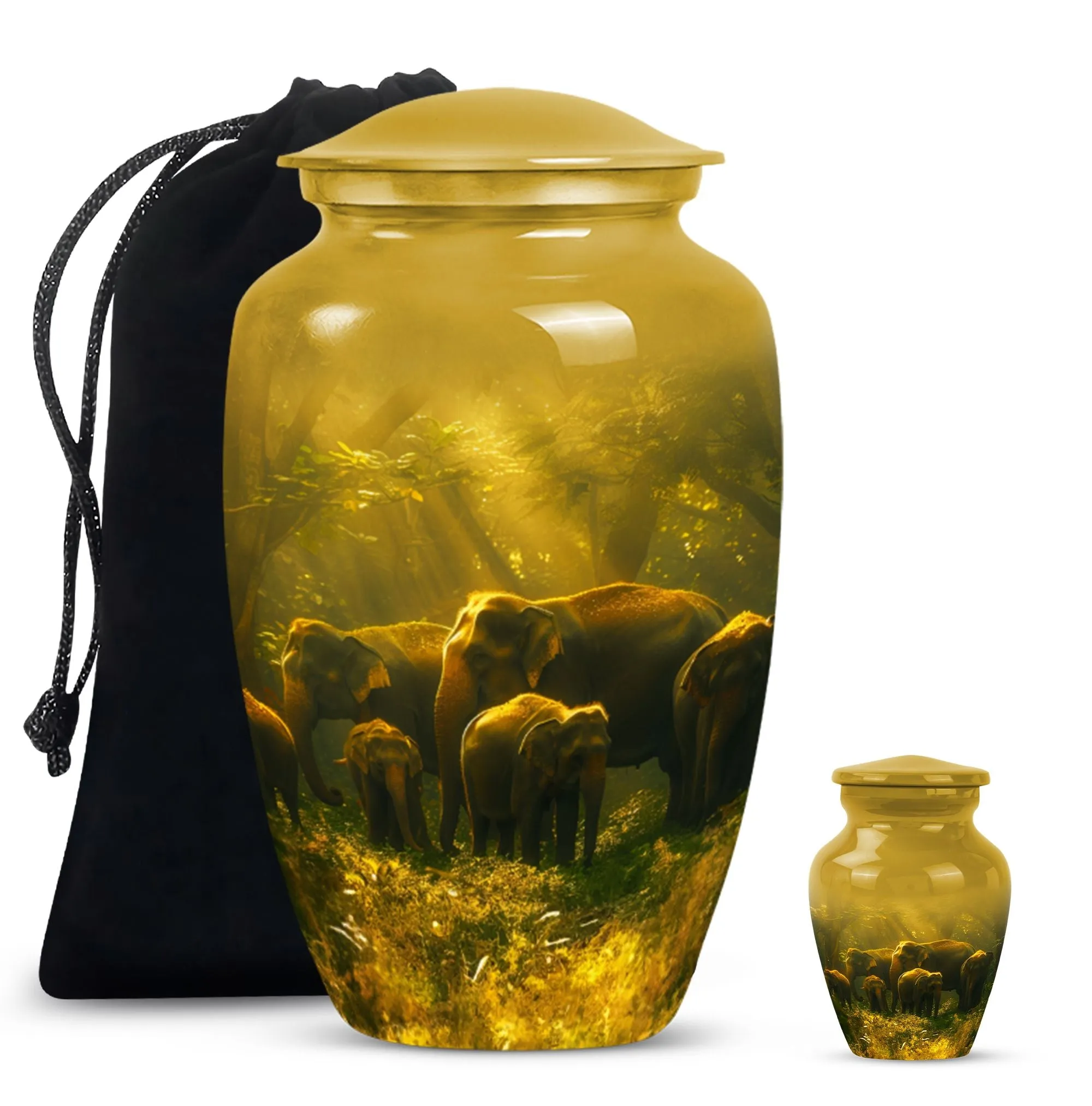 Classic Elephant Urn: Elegant Cremation Solution for Loved Ones