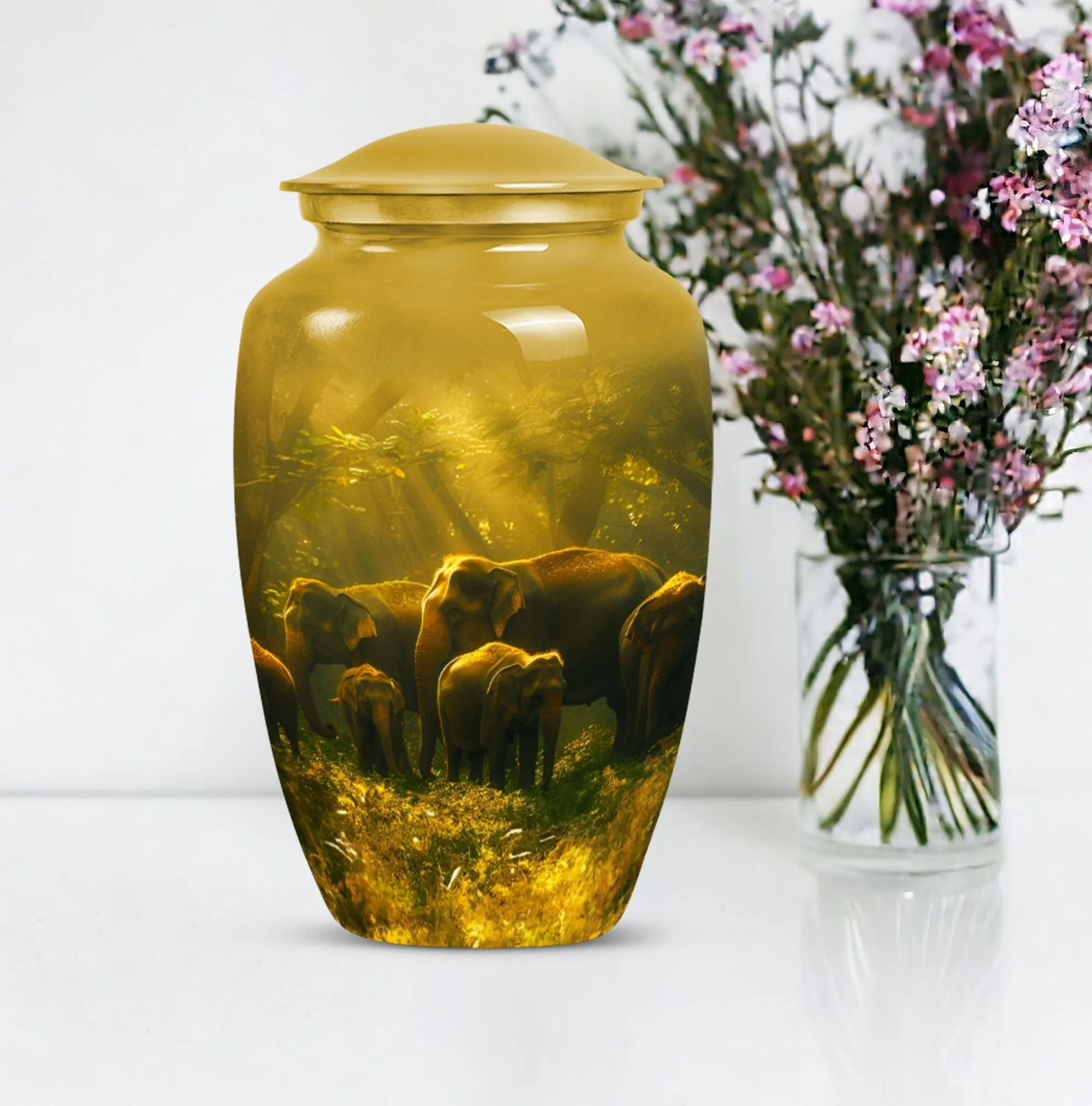 Classic Elephant Urn: Elegant Cremation Solution for Loved Ones
