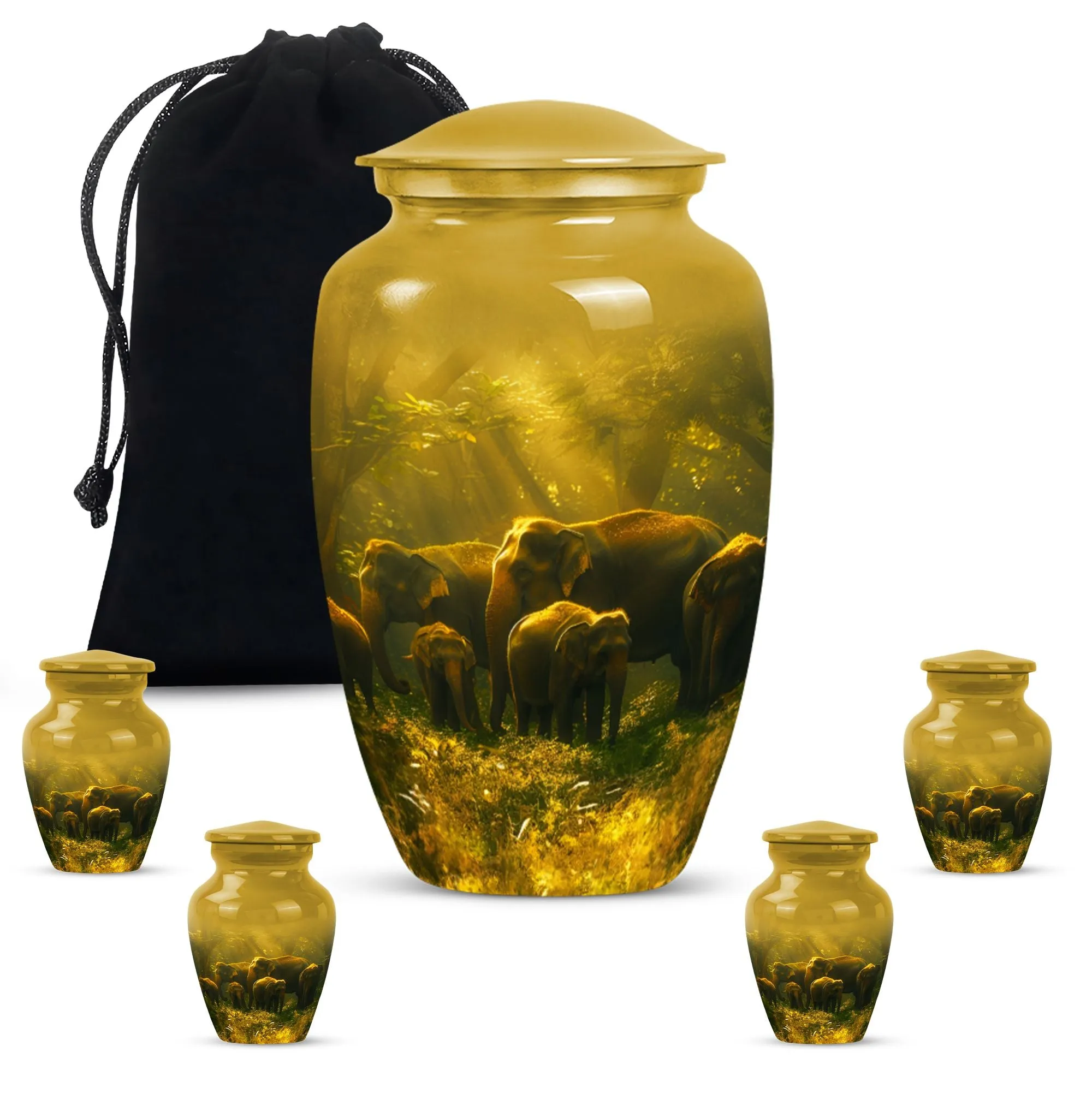 Classic Elephant Urn: Elegant Cremation Solution for Loved Ones