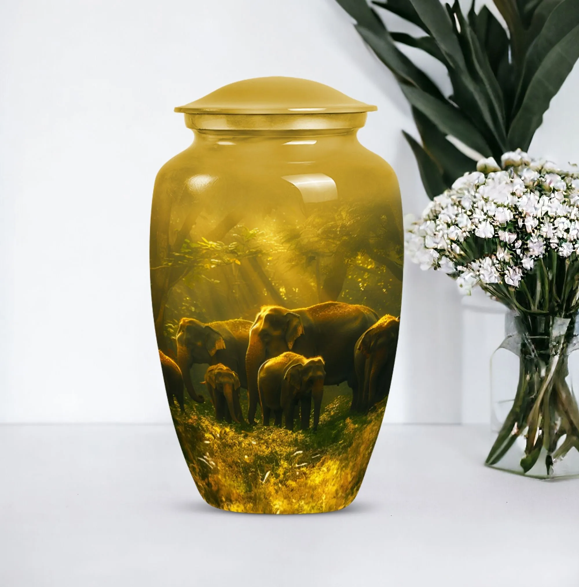 Classic Elephant Urn: Elegant Cremation Solution for Loved Ones