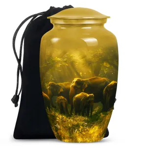Classic Elephant Urn: Elegant Cremation Solution for Loved Ones