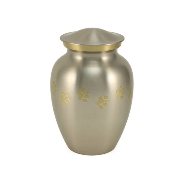 Classic Pewter Pet Urn