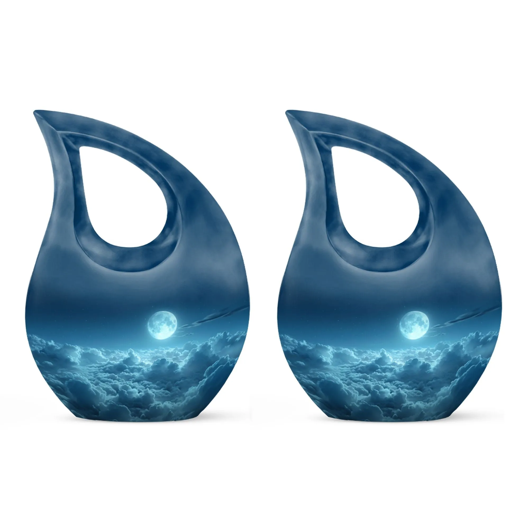 Clouds Mini Urn: A Distinctive Memorial Solution in Aluminium