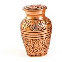 Copper Oak Cremation Urn