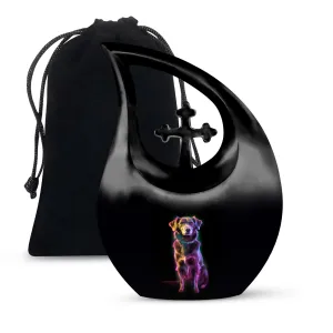 Cosmic Canine Glow Urn: A Silent Tributary for Reverent Memories