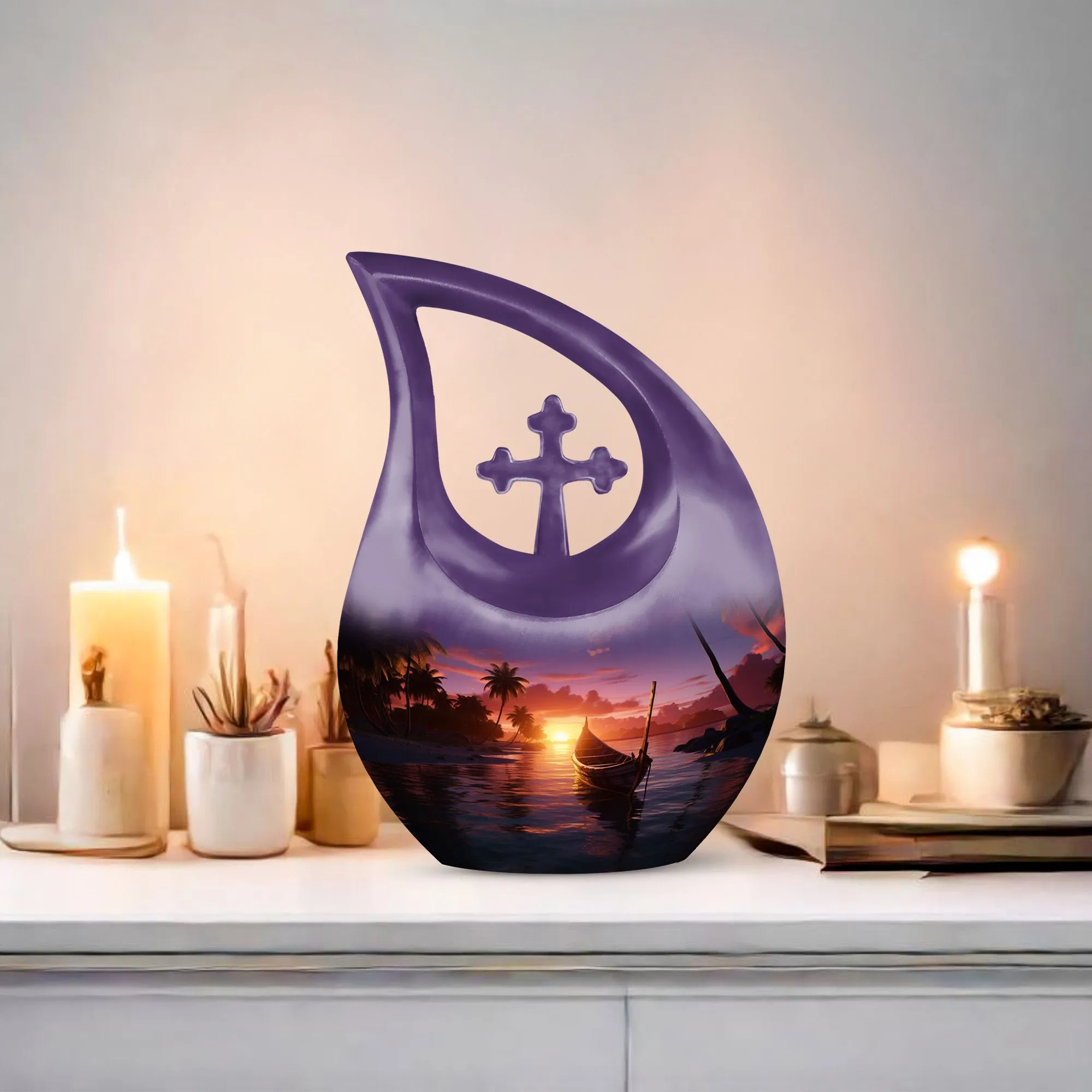 Cove Urn: Personalized Cremation Urn For Human Ashes