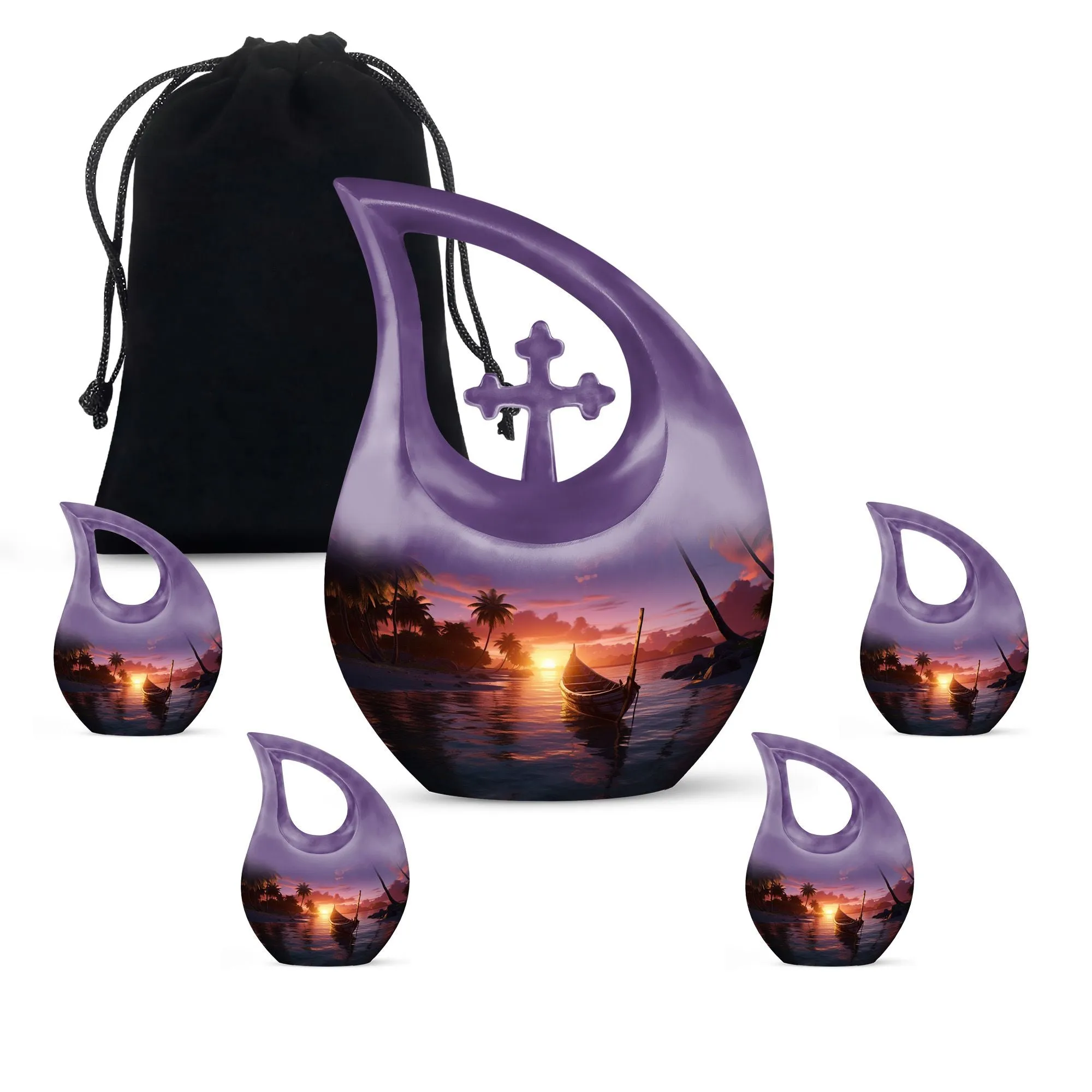 Cove Urn: Personalized Cremation Urn For Human Ashes