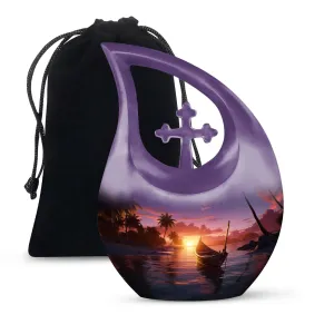 Cove Urn: Personalized Cremation Urn For Human Ashes