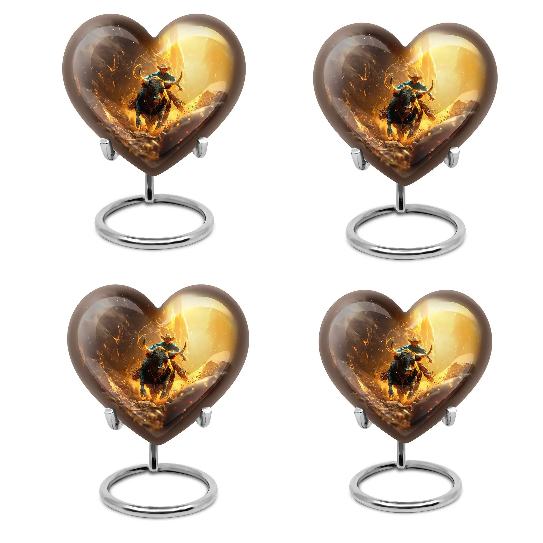 Cowboy Urn for Adult Male Memorial Urns And Keepsakes For Ashes