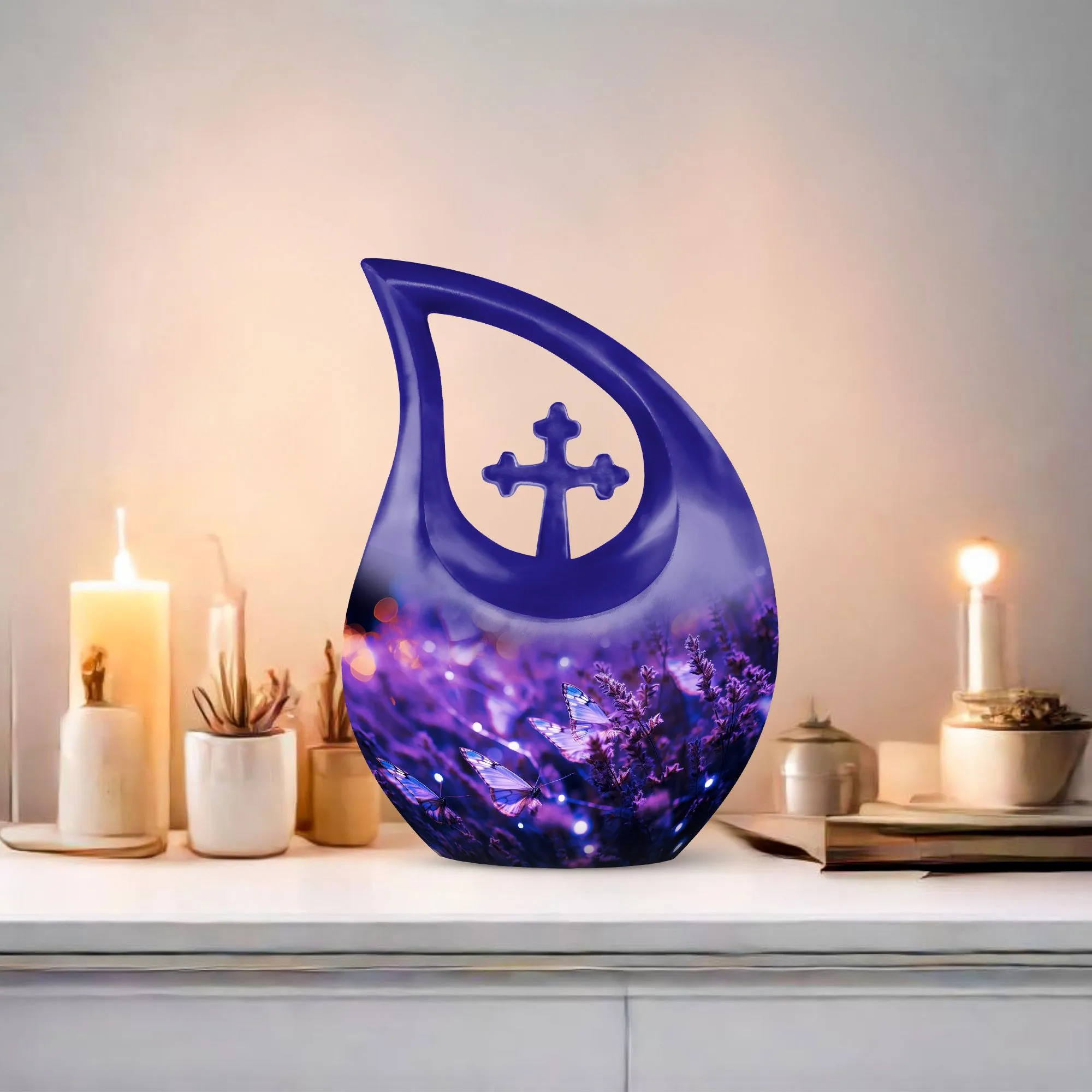 Crafted Butterfly Memorial Urn - Perfect Tribute for Loved Ones