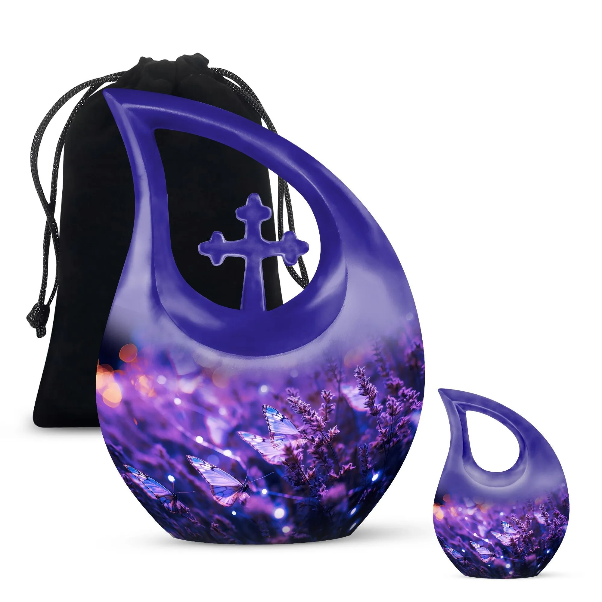 Crafted Butterfly Memorial Urn - Perfect Tribute for Loved Ones
