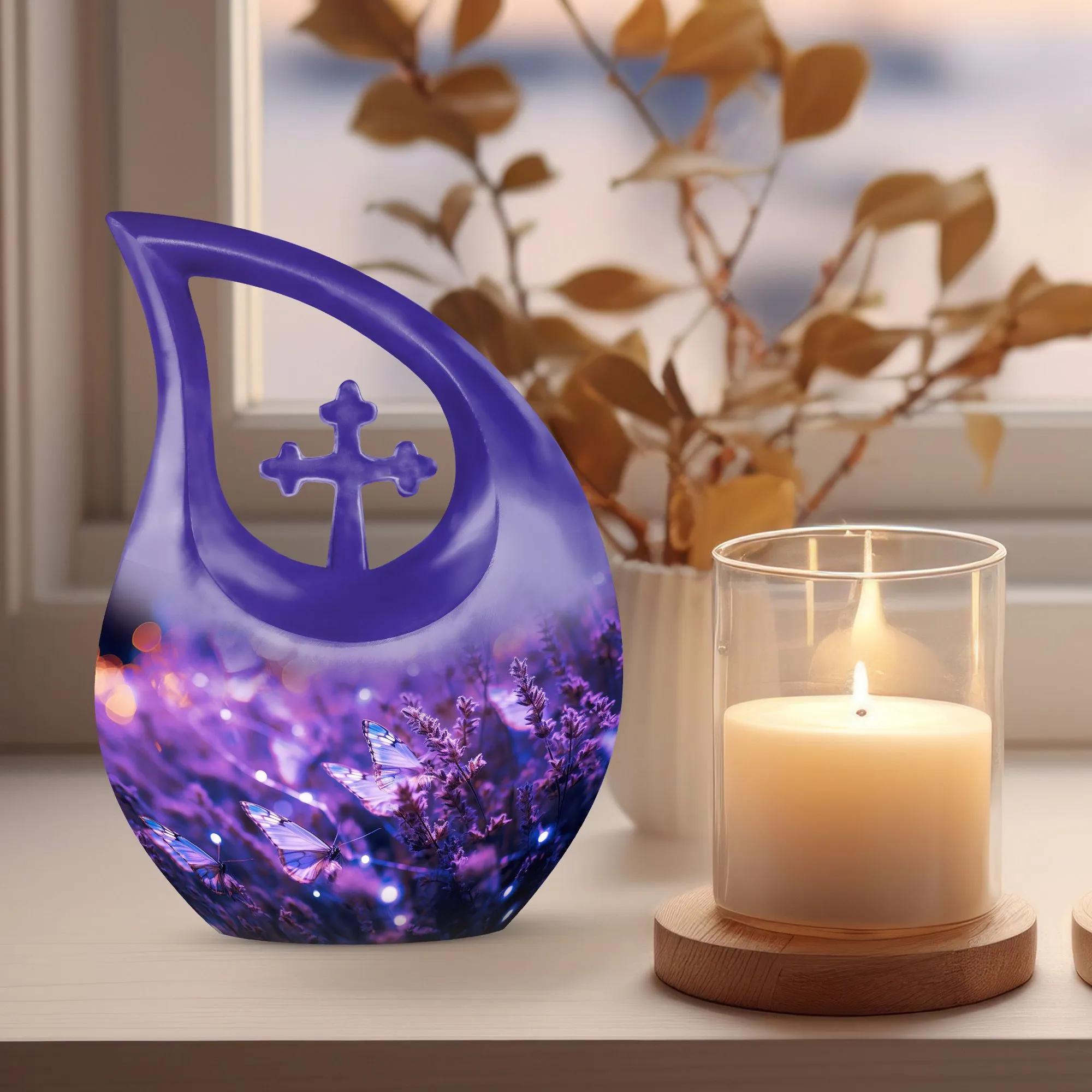 Crafted Butterfly Memorial Urn - Perfect Tribute for Loved Ones