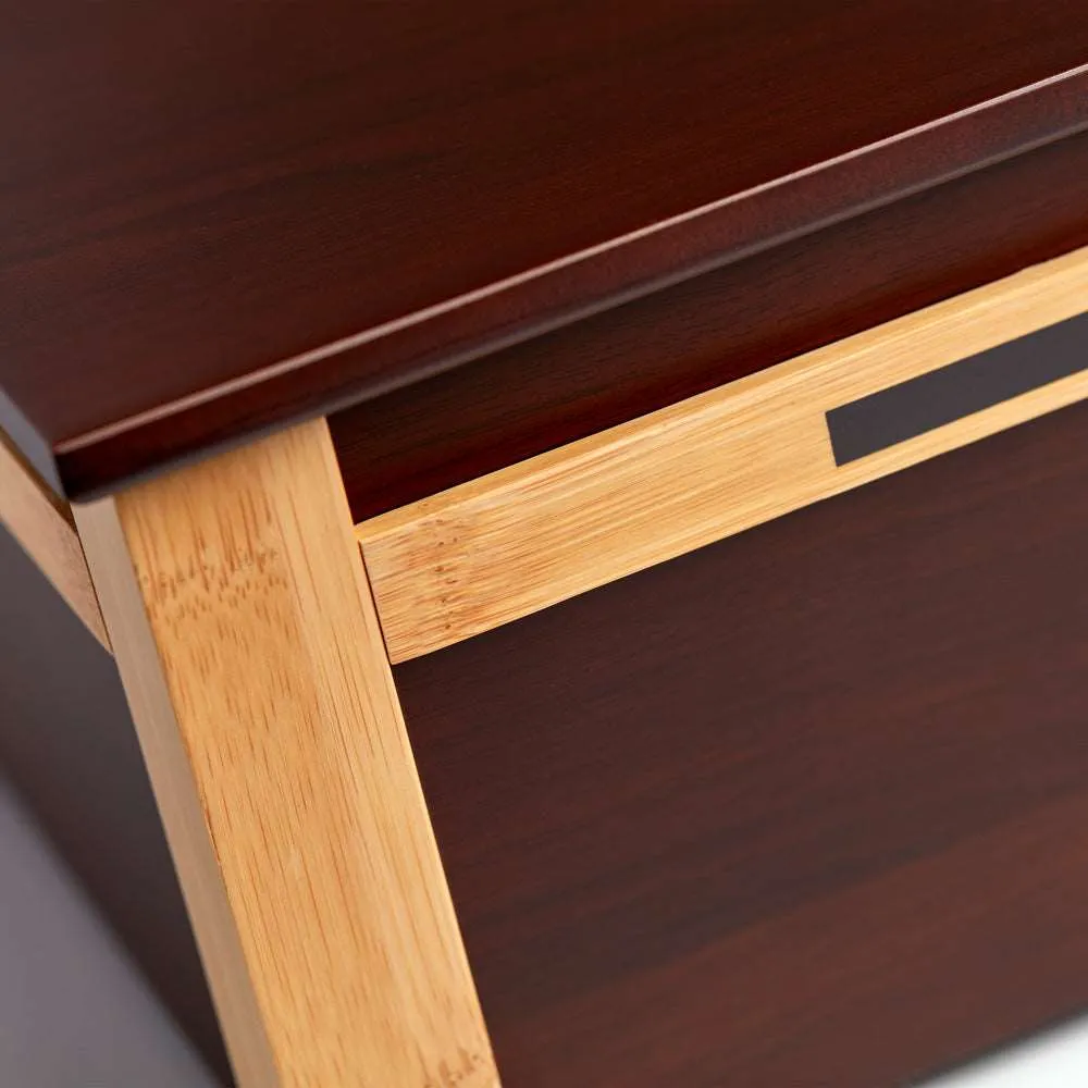 Craftsman Style Wood Cremation Urn