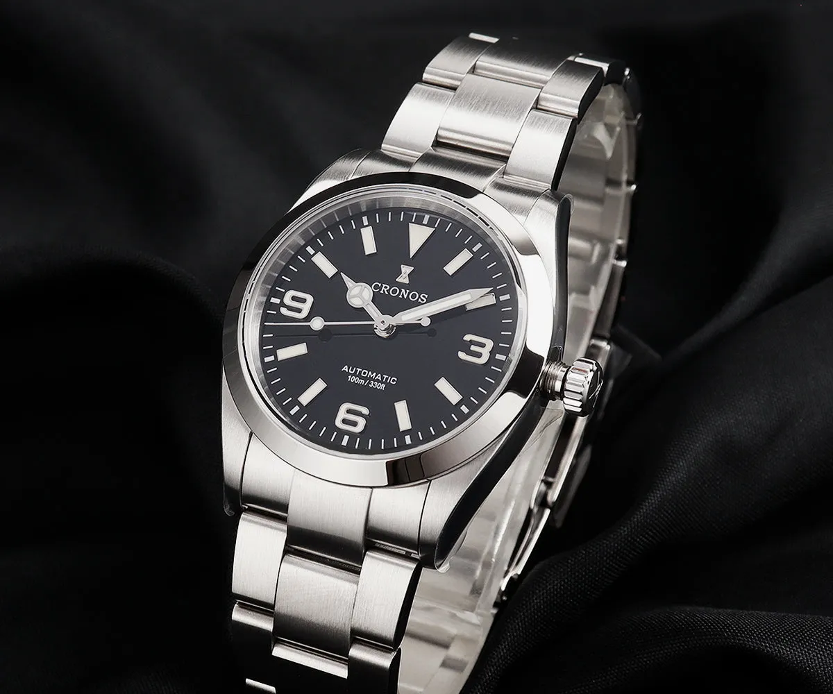 Cronos 39mm NH35 Explore Dive Watch L6030