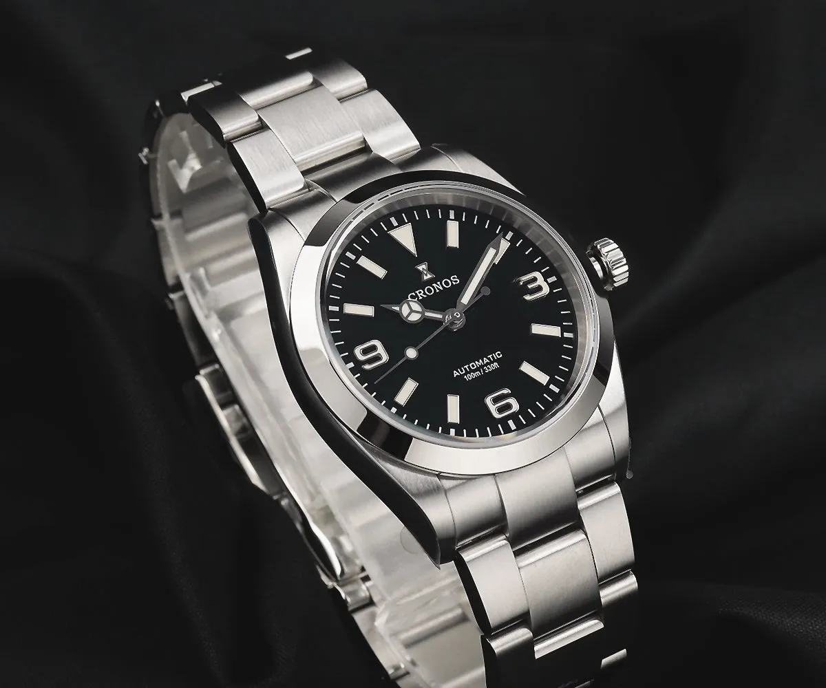 Cronos 39mm NH35 Explore Dive Watch L6030