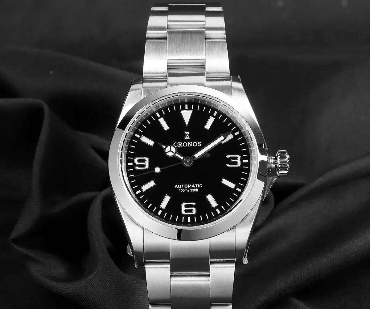 Cronos 39mm NH35 Explore Dive Watch L6030
