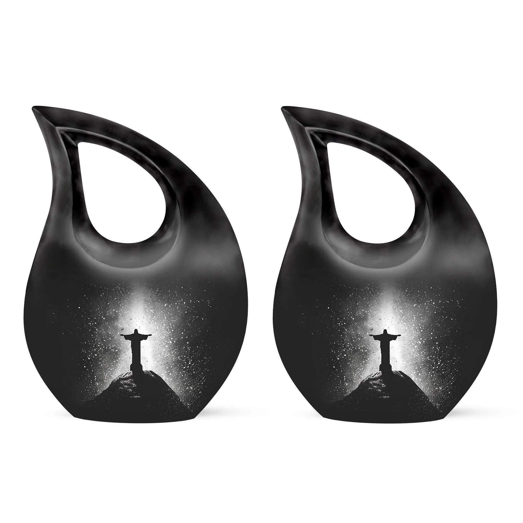 Cross Drop Custom Urns for Ashes - Xxl Urn For Human Ashes