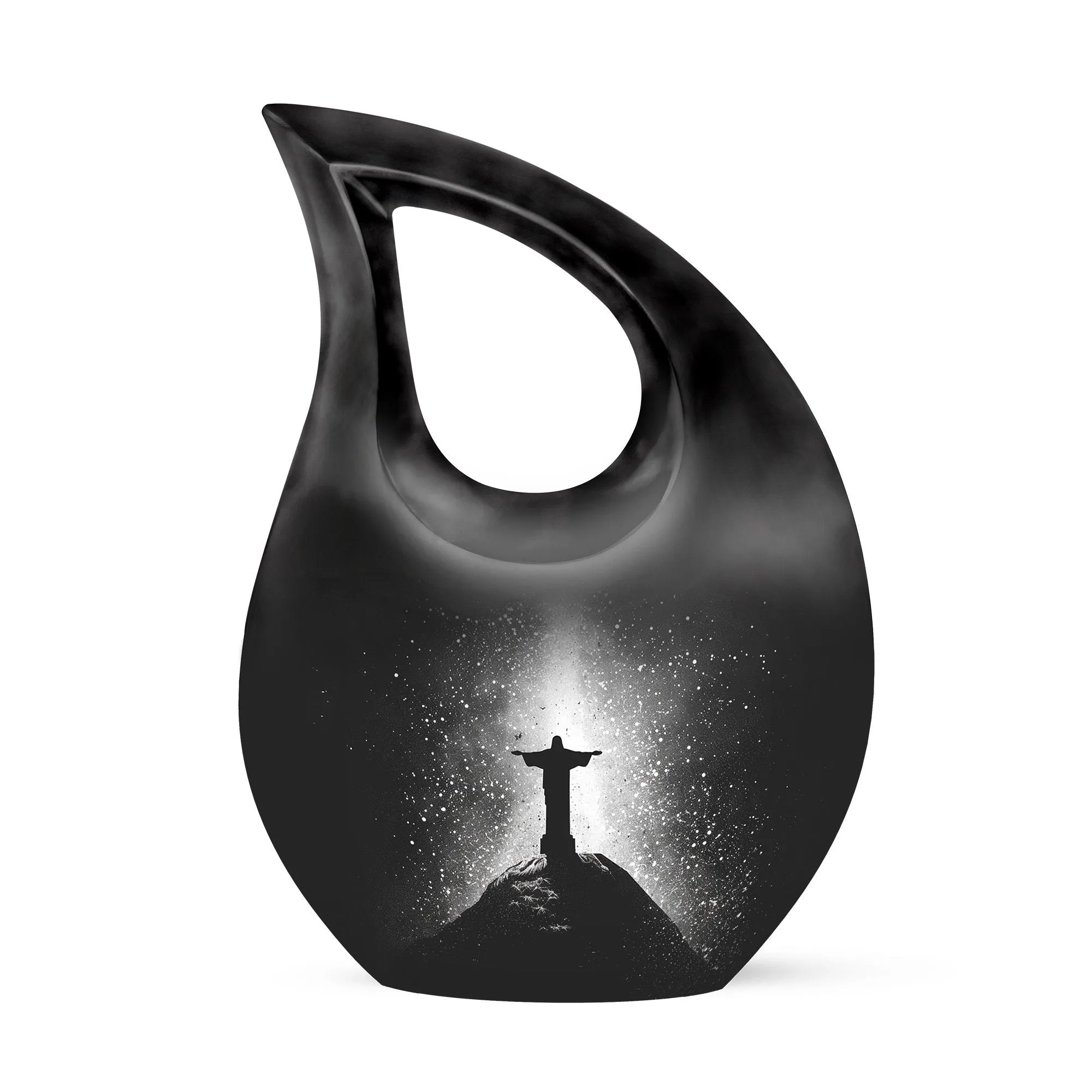 Cross Drop Custom Urns for Ashes - Xxl Urn For Human Ashes