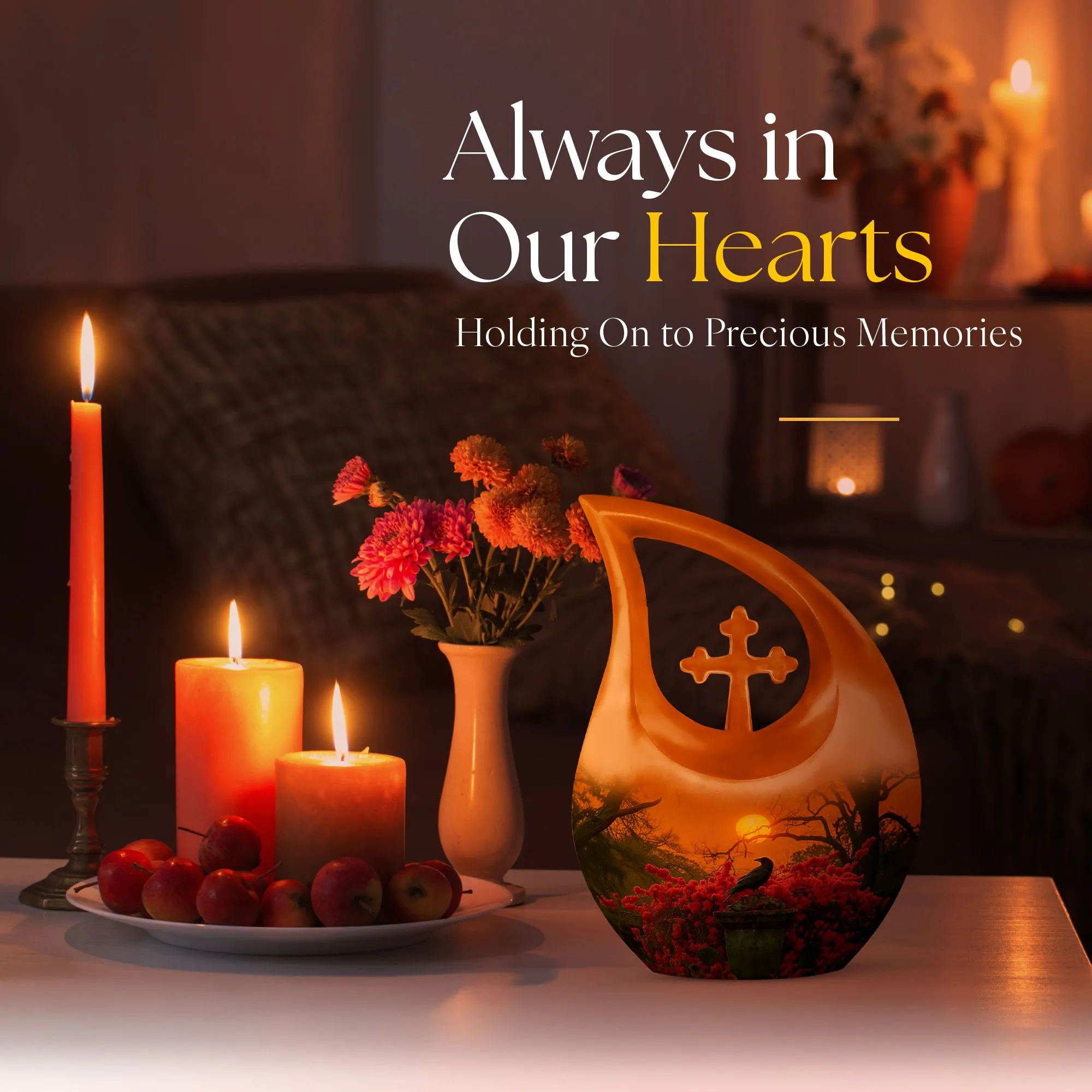 Crow Crossfella - Mini Memorial Keepsake & Cremation Urn