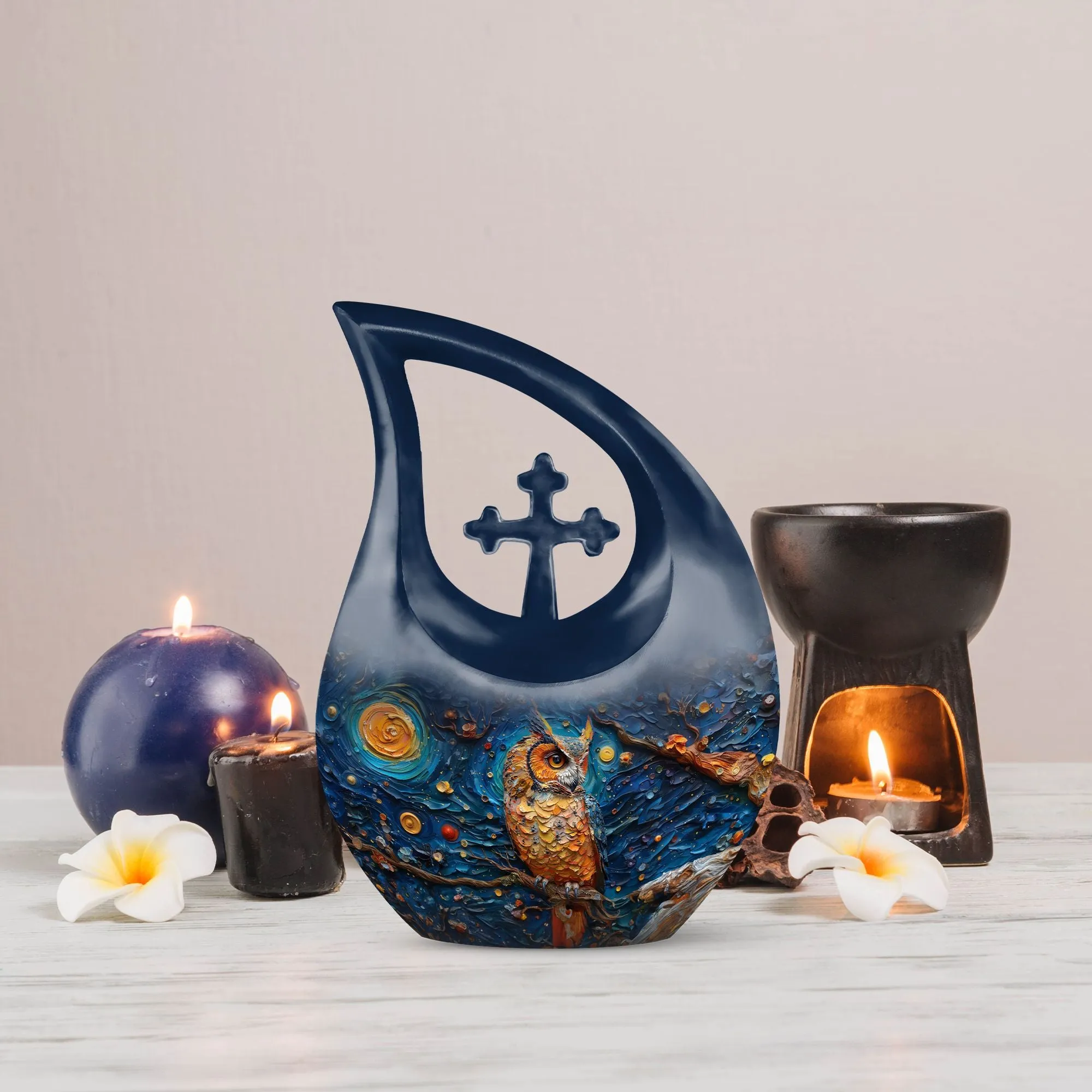 Custom and Personalized Owl Urn - A Tribute For Your Cherished Mom