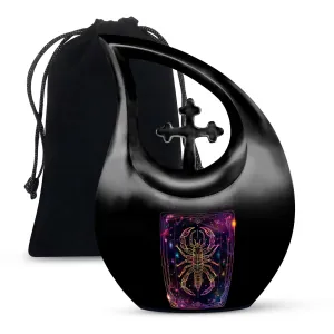 Custom Zodiac Memorial Urn: Personalized Keepsake For Ashes