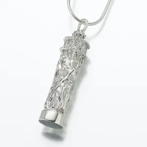 Cylinder Pendant w/ Glass Insert