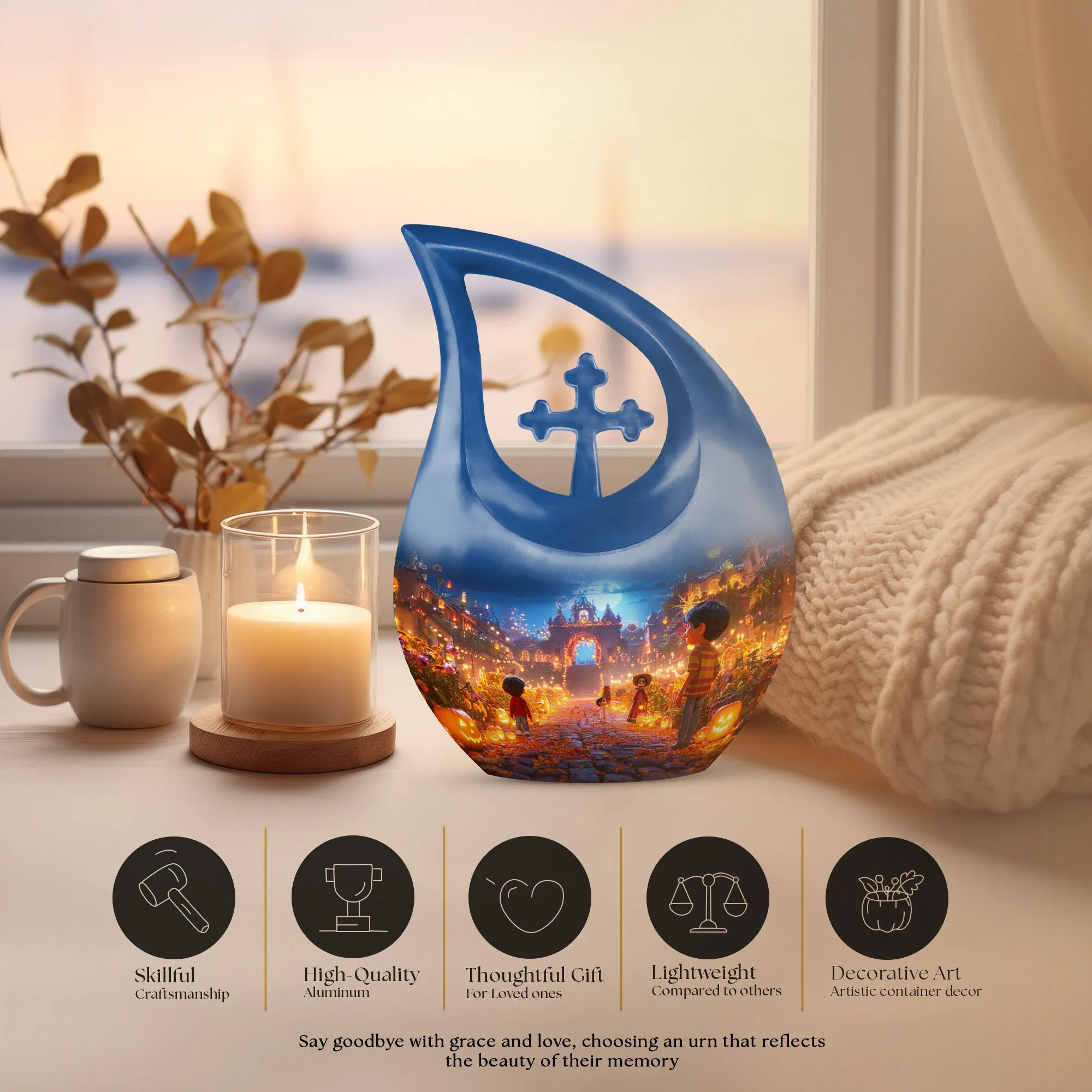 Dance Celebration Rhythm – Music Infused Memorial Urn