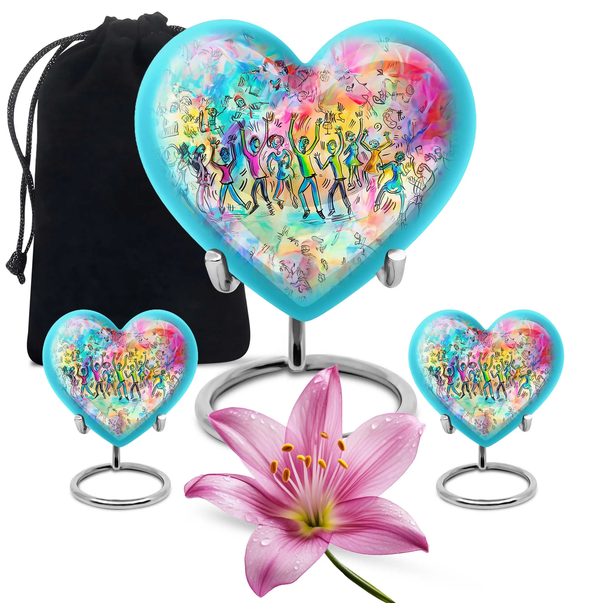 Dancing Heart Urn: Unforgettable Memorial Urn