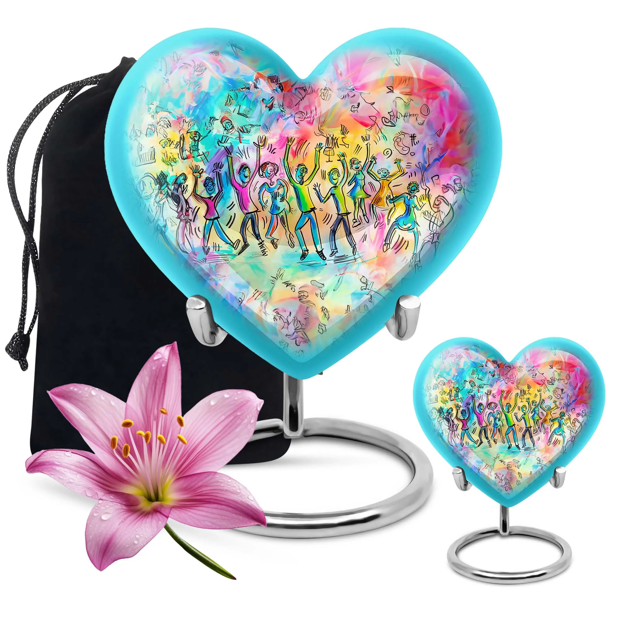 Dancing Heart Urn: Unforgettable Memorial Urn