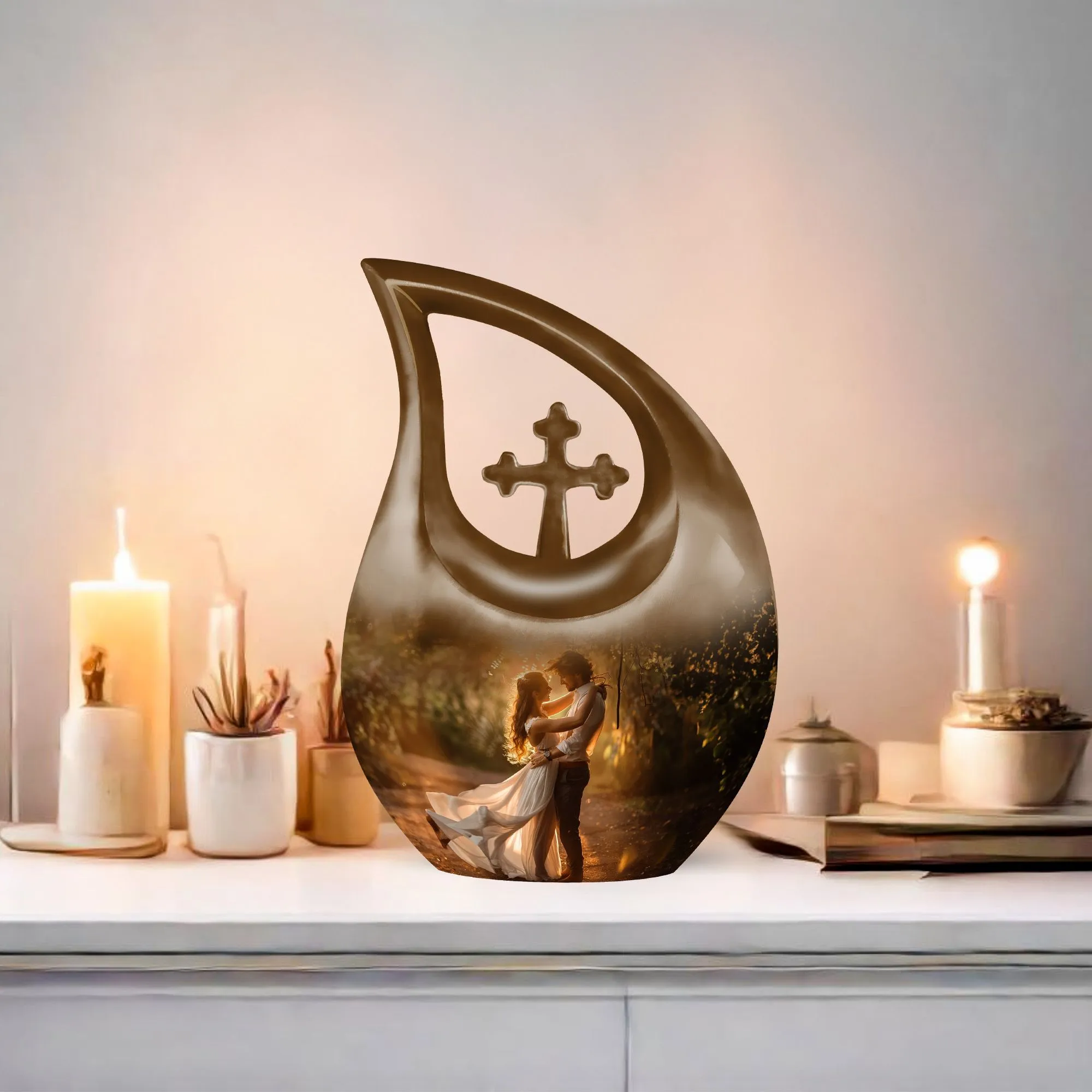 Dancing Mini Memorial Urn with Personalisation Options