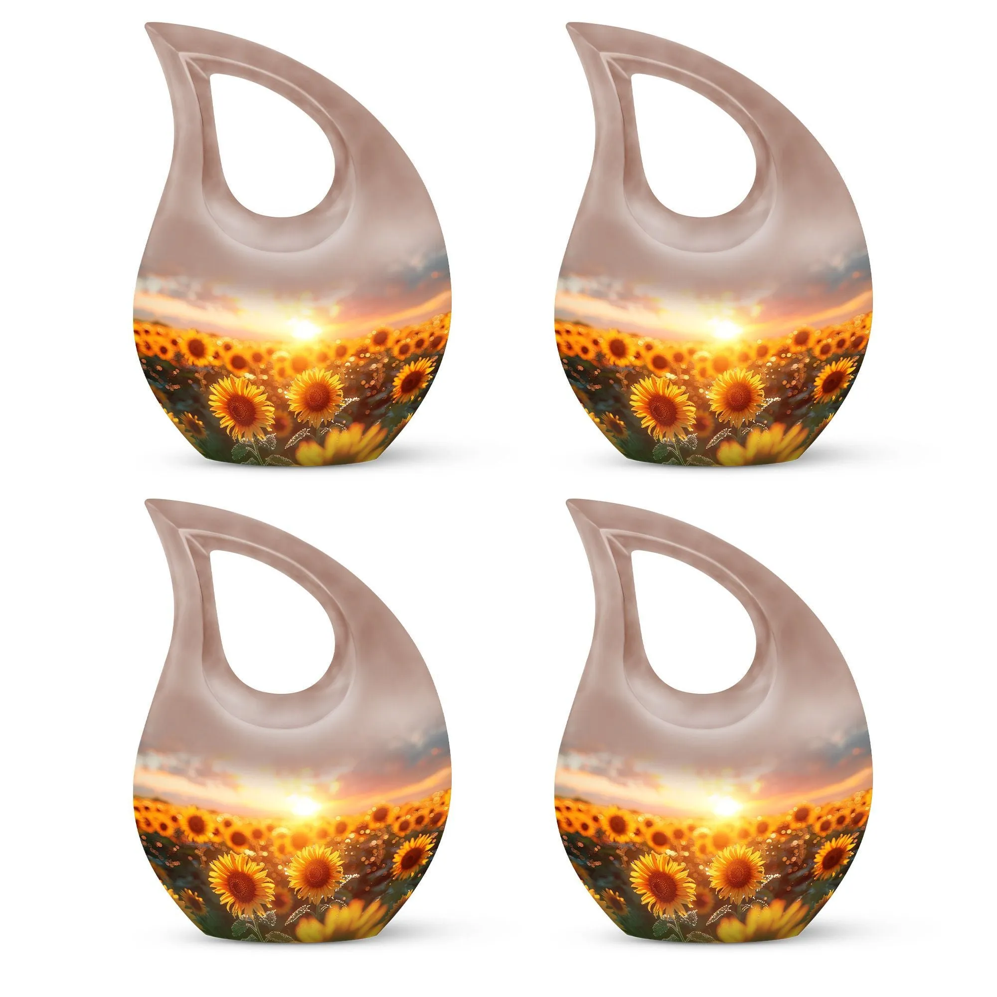 Dawn Among The Urn: Cross Drop Design Biodegradable Burial