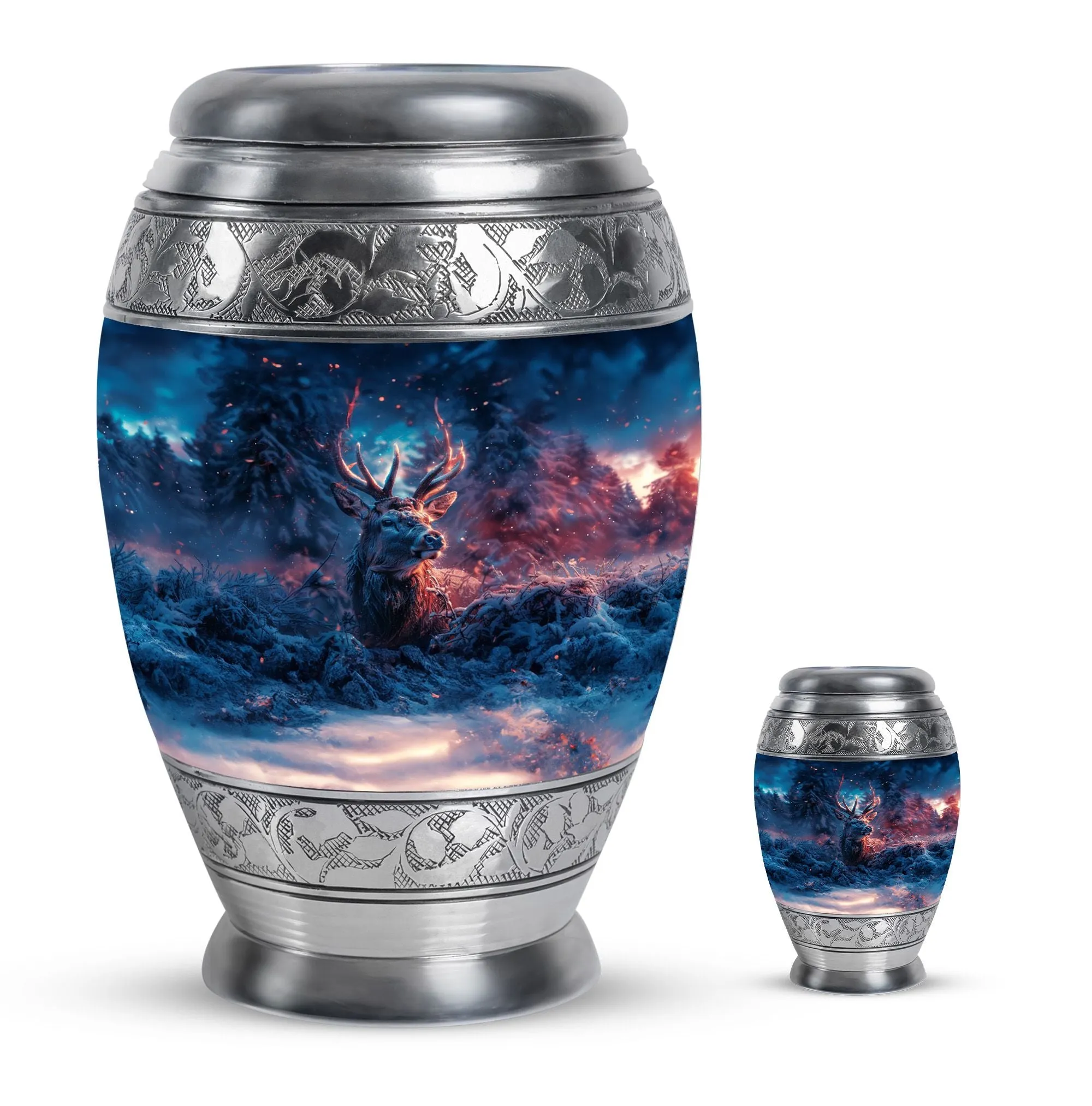 Deer Cremation Funeral Urns For Adult Ashes Men & Women