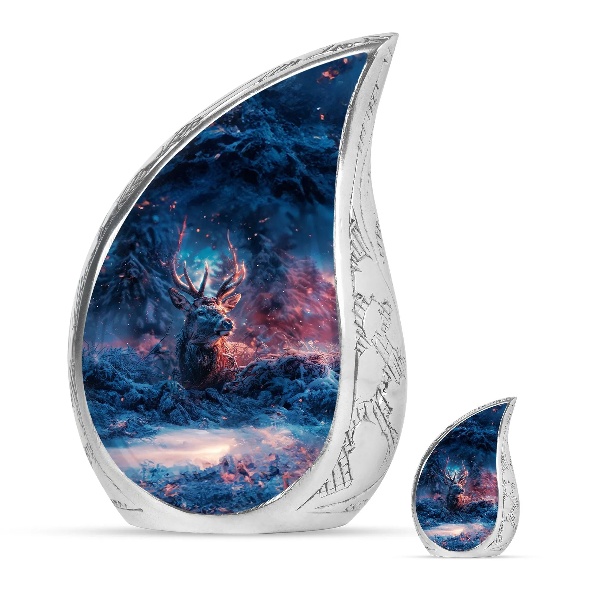 Deer Cremation Funeral Urns For Adult Ashes Men & Women