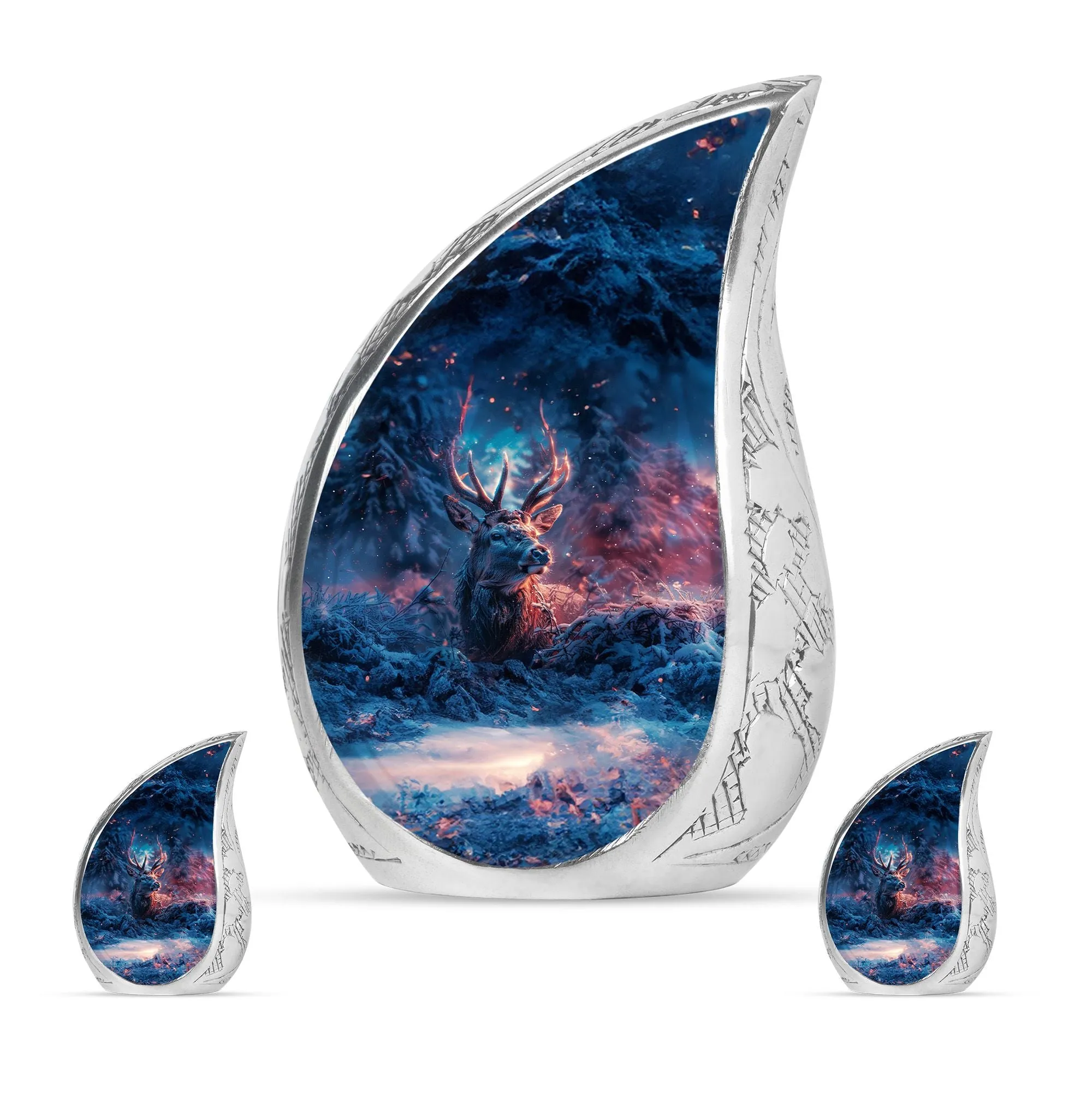 Deer Cremation Funeral Urns For Adult Ashes Men & Women