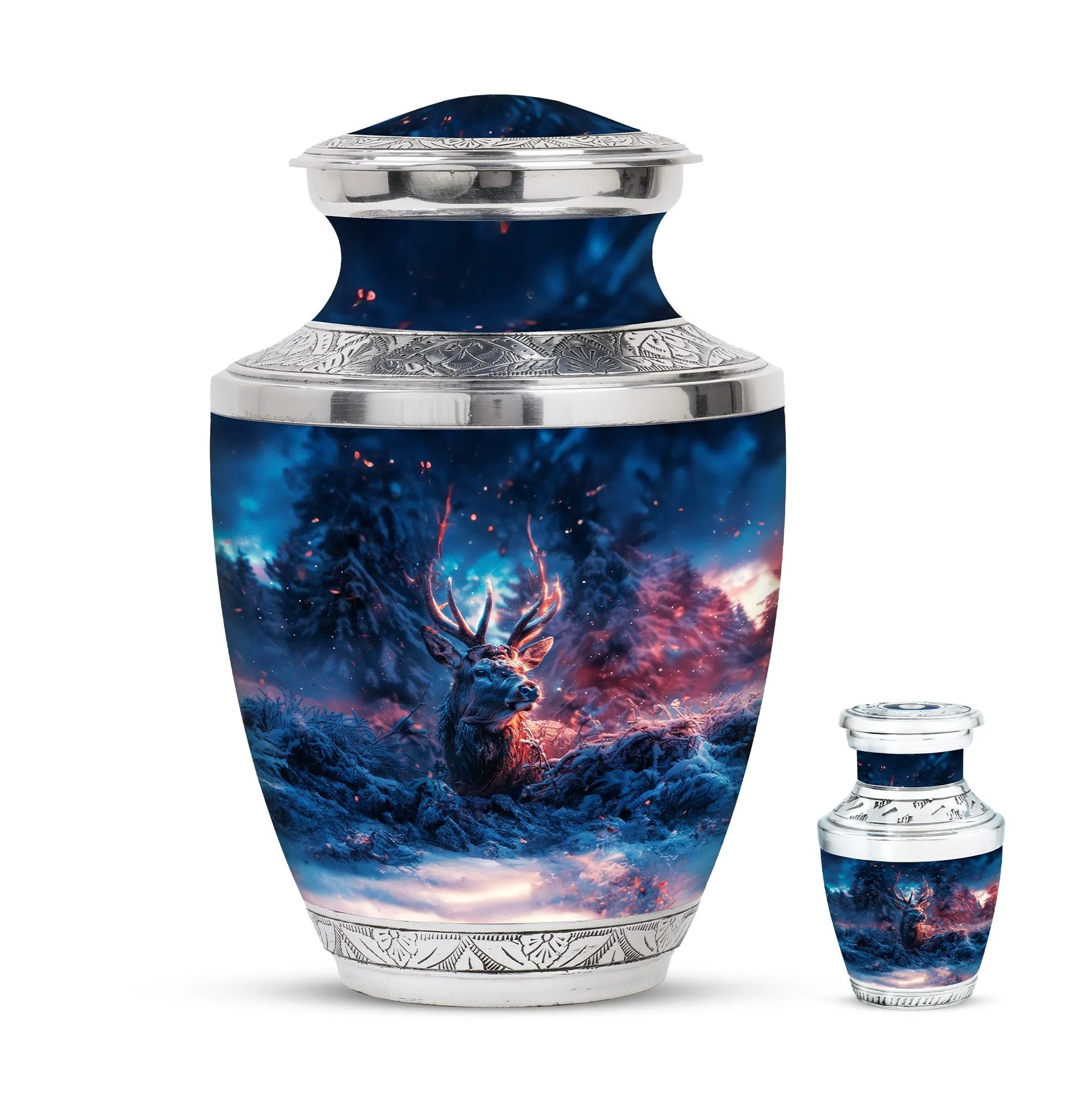 Deer Cremation Funeral Urns For Adult Ashes Men & Women