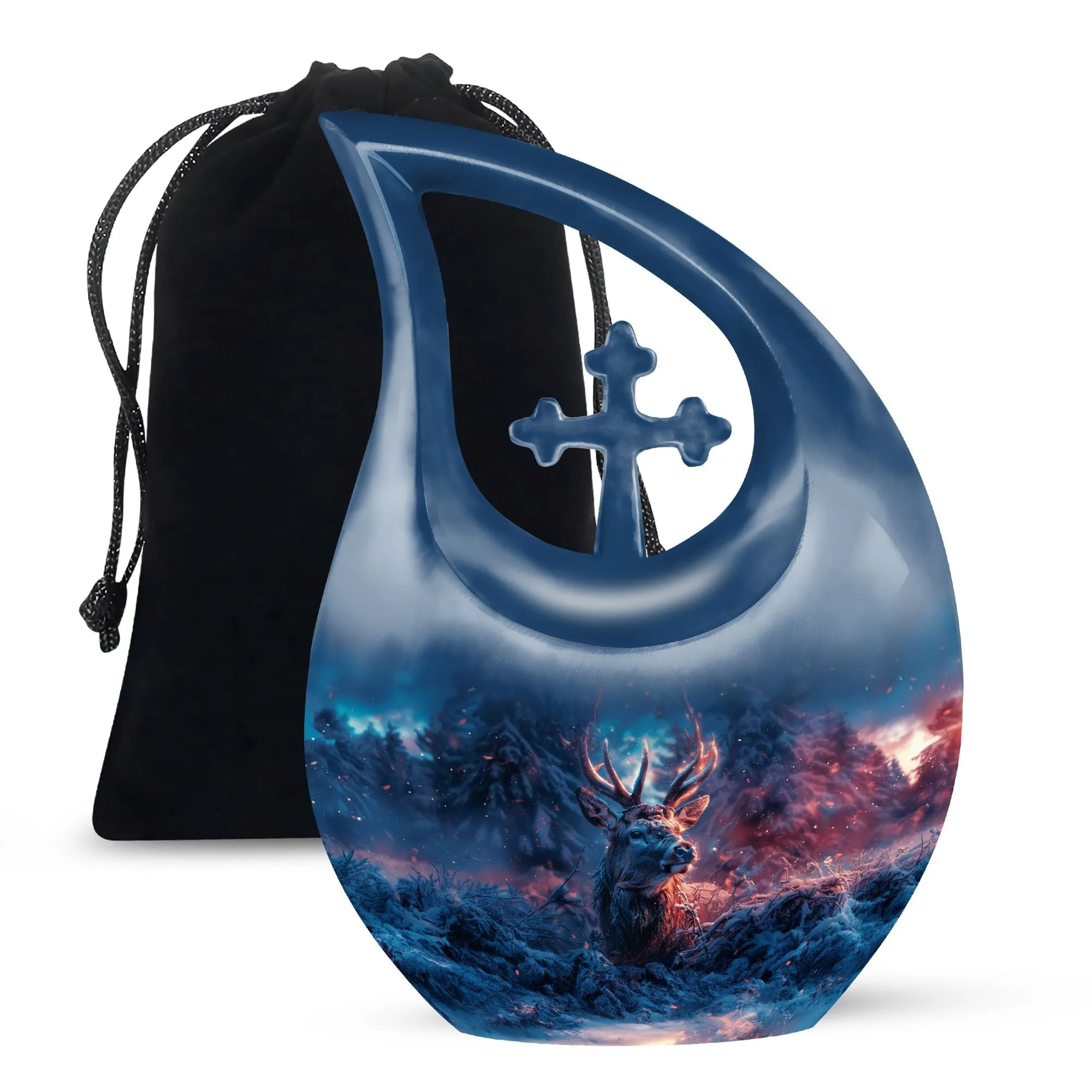 Deer Cremation Funeral Urns For Adult Ashes Men & Women