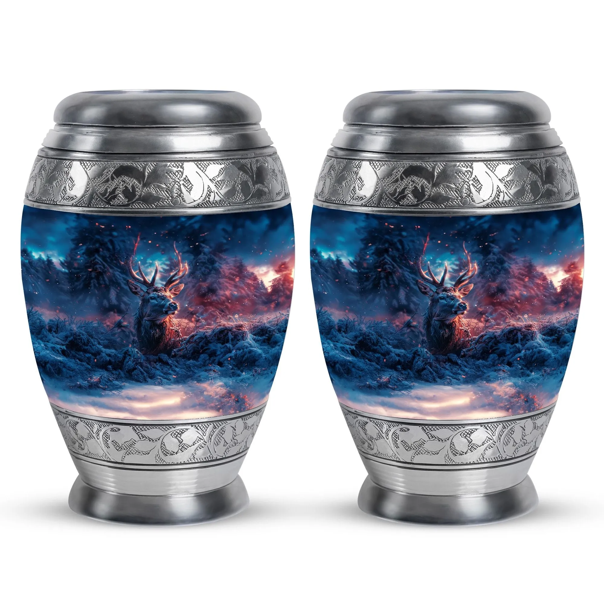 Deer Cremation Funeral Urns For Adult Ashes Men & Women