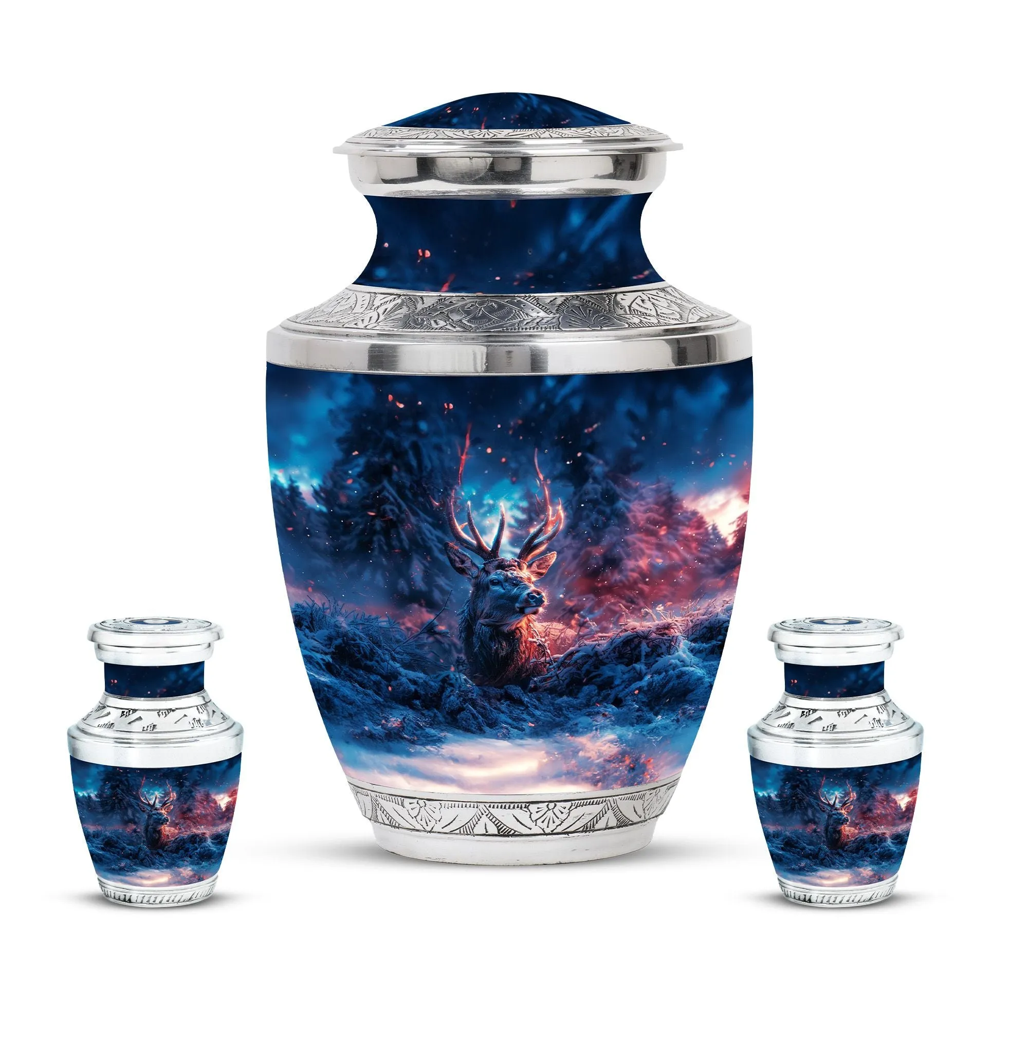 Deer Cremation Funeral Urns For Adult Ashes Men & Women
