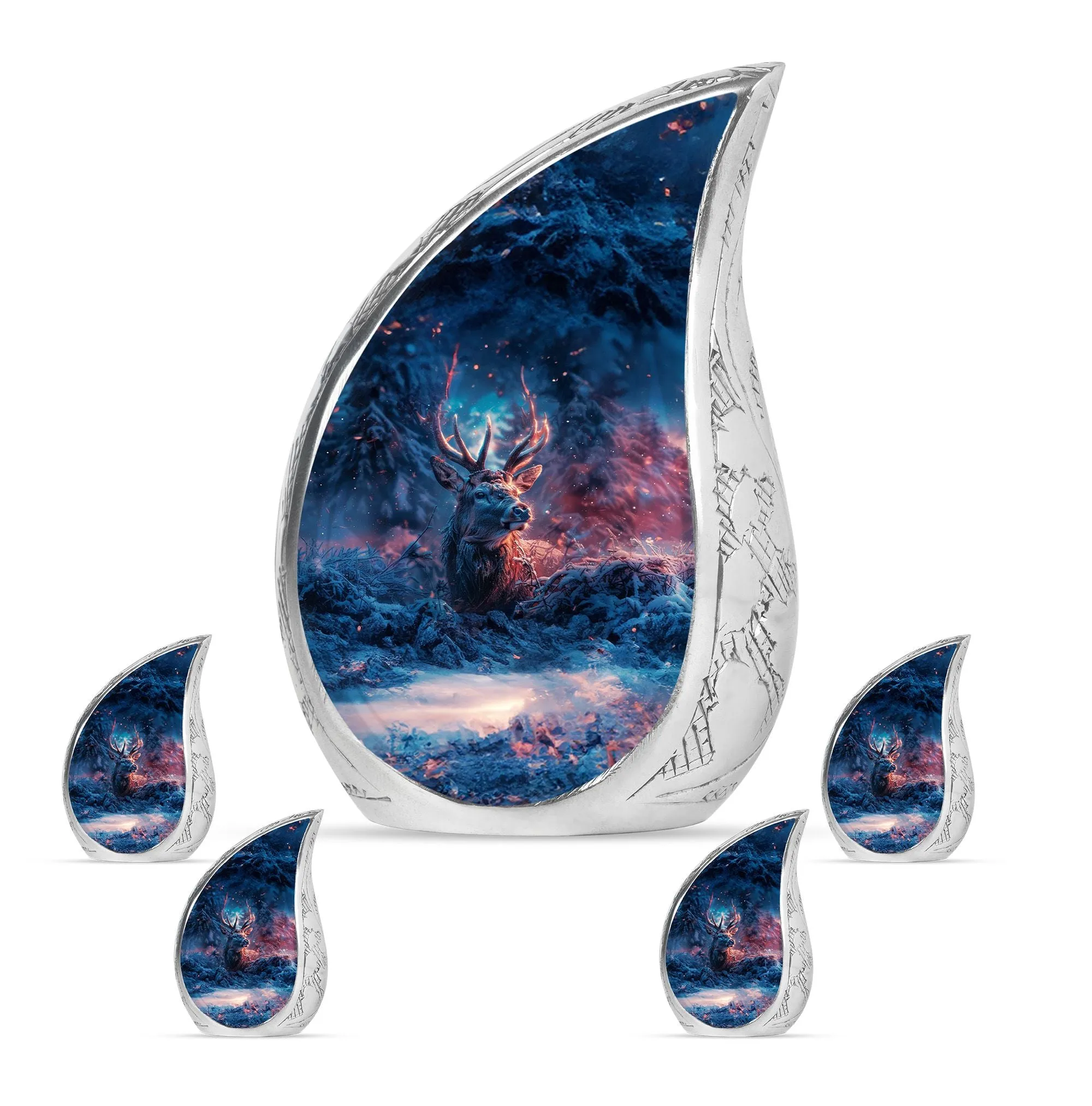 Deer Cremation Funeral Urns For Adult Ashes Men & Women