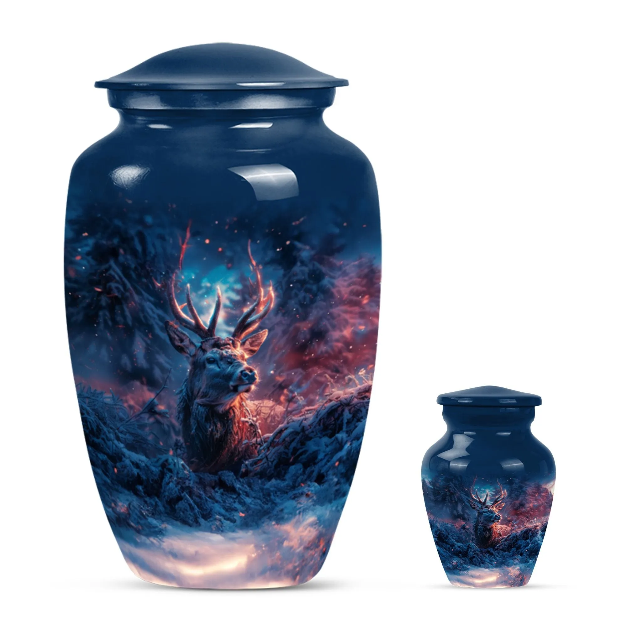 Deer Cremation Funeral Urns For Adult Ashes Men & Women