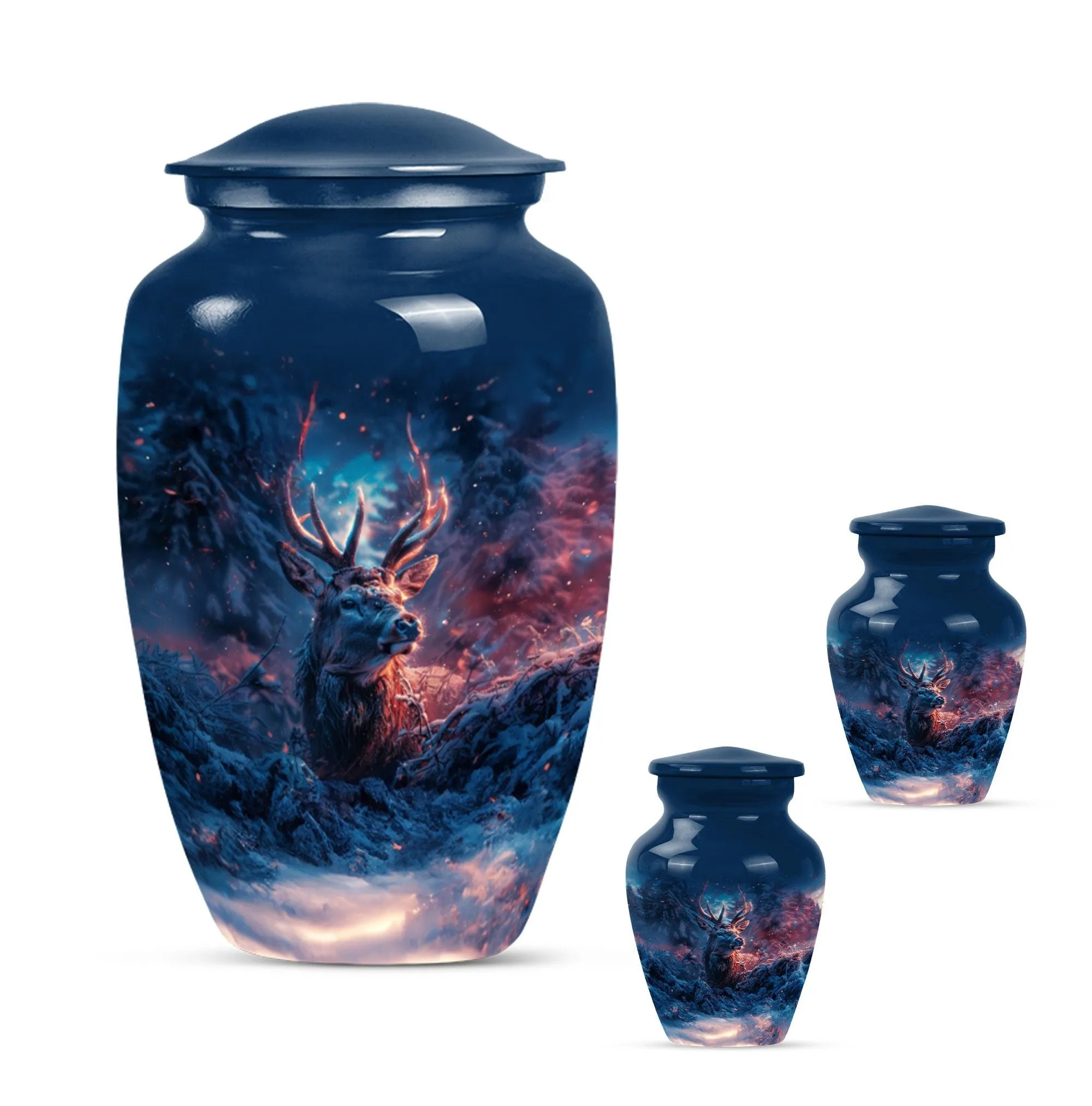 Deer Cremation Funeral Urns For Adult Ashes Men & Women