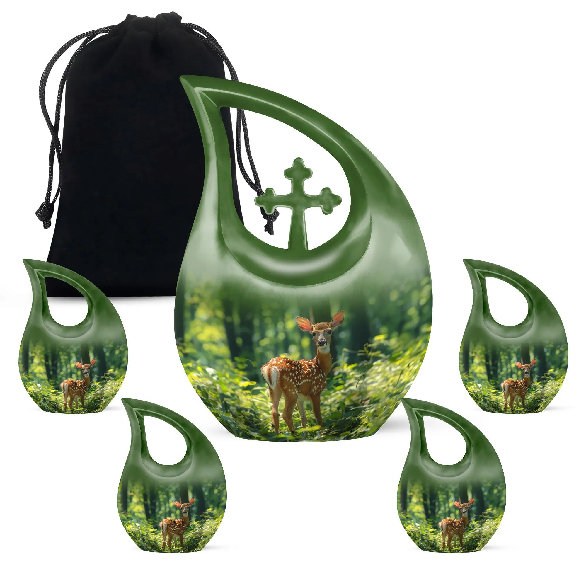 Deer Cremation Urn: Keepsake Cremation Urn For Human Ashes